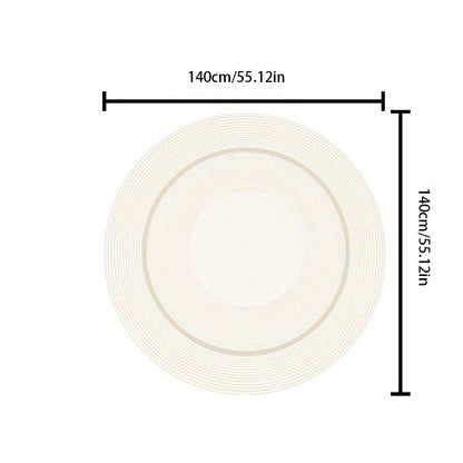 Harmonischer Teppich in Creme-Ton