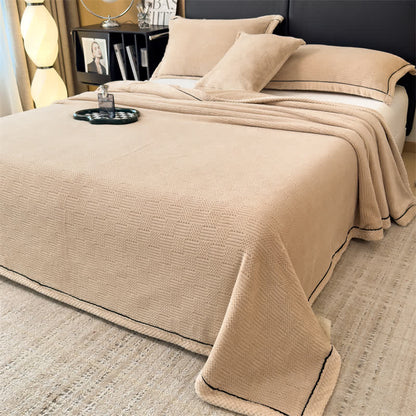 Flauschige Wendbare Fleece-Decke