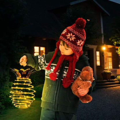 Solarbetriebene Ananas Gartenlampe