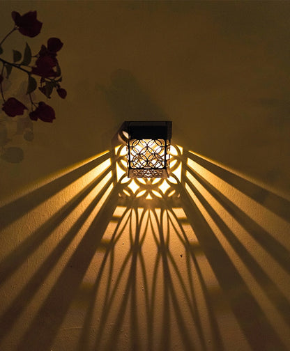 Wandlampe LED Außen – Solarbetriebene Dekolampe für Garten und Weg