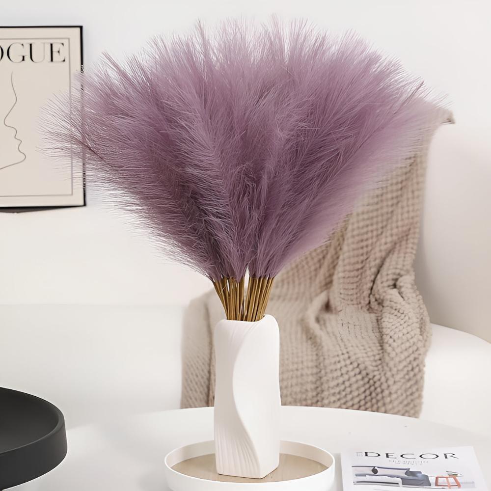 Stilvolle künstliche Pampasgrasstängel | 3 Stk