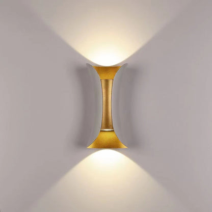 Außen LED-Wandlicht Aluminium wasserdicht