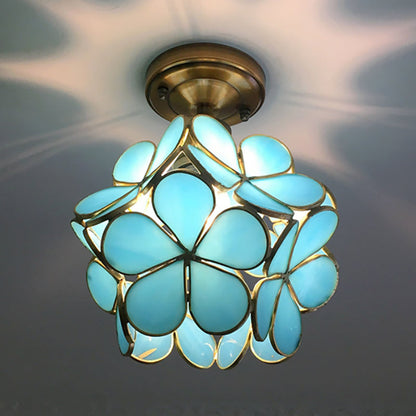 Garduru - Deckenlampe mit Eleganten Blumemotiven