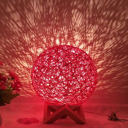 Garduru-Rattan-Tischlampe