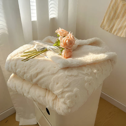 Cloud Flower Kuscheldecke