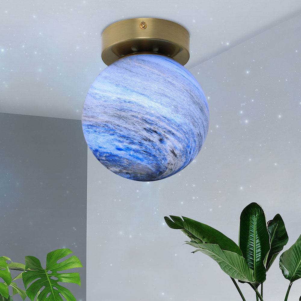 Glas Deckenleuchte Modern Globe Fixture