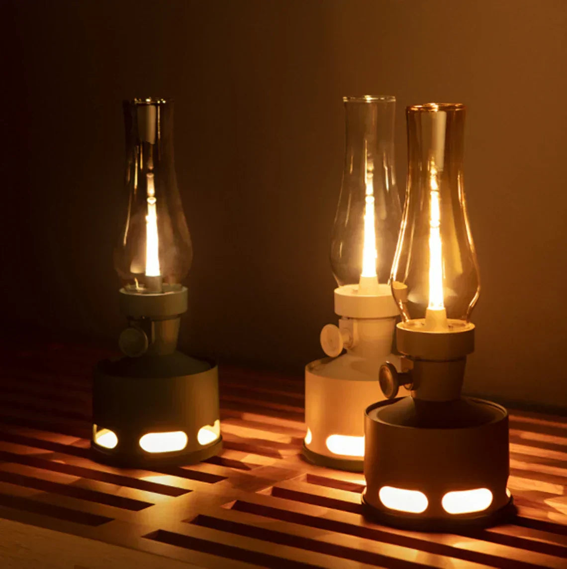 Vintage LED Lampe – Retro Petroleumlampe mit moderner LED-Technologie