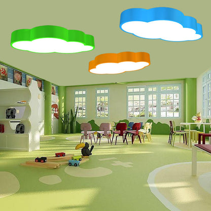 Kinder Deckenleuchte Wolken Design LED Aufbauleuchte