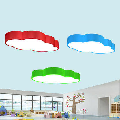 Kinder Deckenleuchte Wolken Design LED Aufbauleuchte