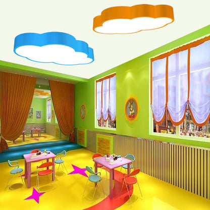 Kinder Deckenleuchte Wolken Design LED Aufbauleuchte