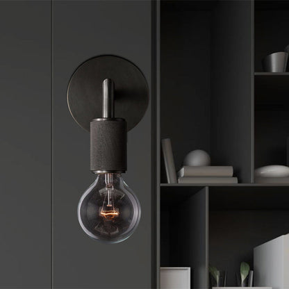 Wandleuchte Messing Metall Doppelbulb Wandlampe