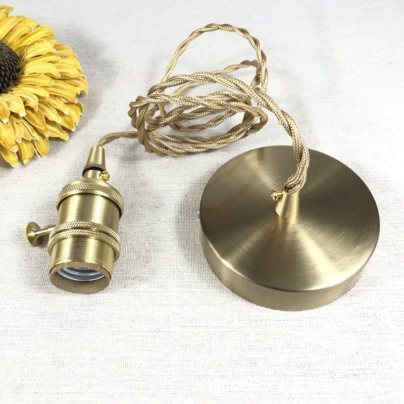 Garduru Glas Pendelleuchte – Moderne Messing- & Glas-Hängelampe