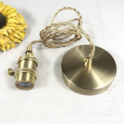 Garduru Glas Pendelleuchte – Moderne Messing- & Glas-Hängelampe