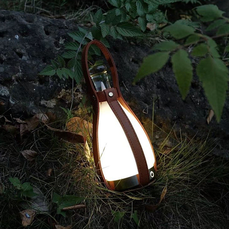 Portable Weinflasche Nachttischlampe