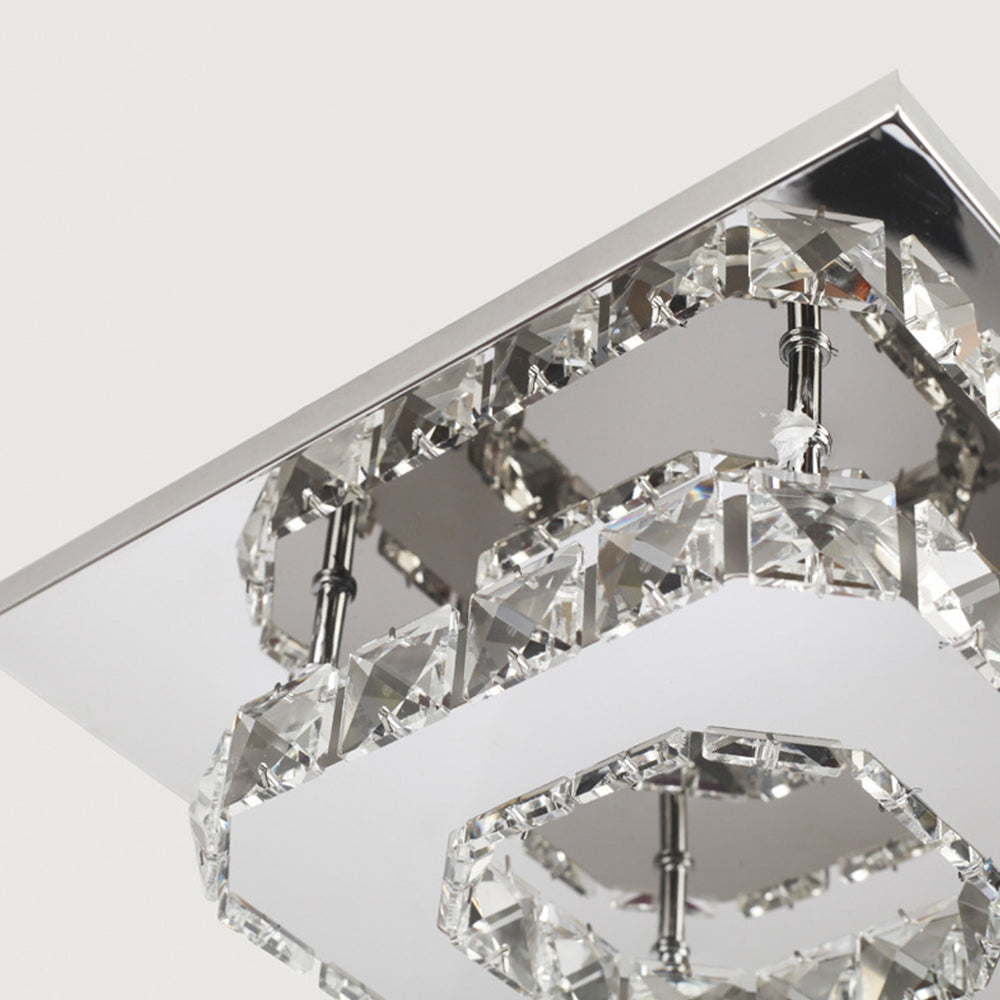 Deckenleuchte Kristall LED Modern Flush Fixture