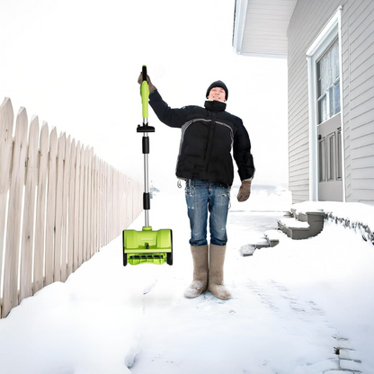 Saker SnowShovel | Schneiden Sie schnell durch Schnee ohne Kabel