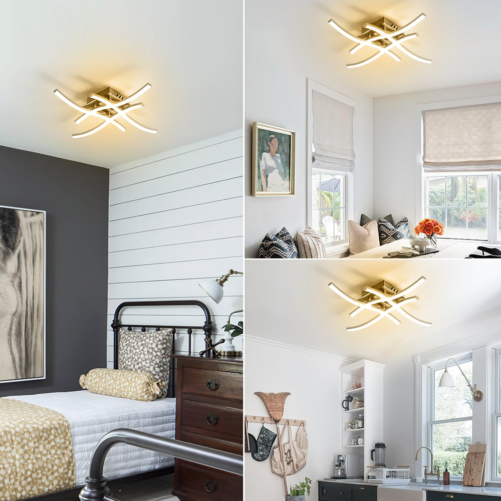LED Deckenleuchte Moderne Aluminium Einbauleuchte