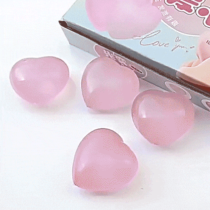 Maltose Farbwechselndes Herz Squishy Stress Relief Langsame Rückfederung Spielzeug