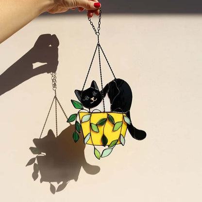 Garduru „Katze im Blumentopf