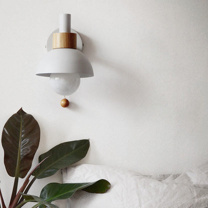 Wandleuchte Modern Bunte Metall-Kugel-Schirm
