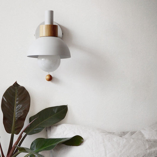 Wandleuchte Modern Bunte Metall-Kugel-Schirm