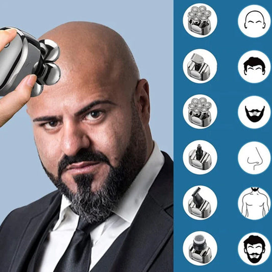 ShaveMaster 8D | All-in-One Razor Device with LED Display