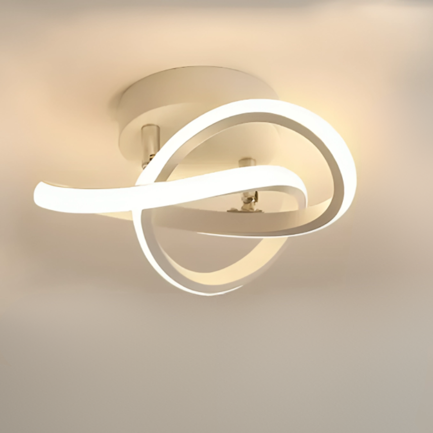 Tairdel | Moderne LED-Deckenleuchte, 2-Ring-Design