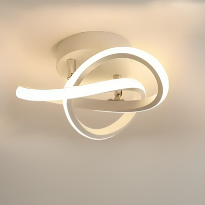 Tairdel | Moderne LED-Deckenleuchte, 2-Ring-Design