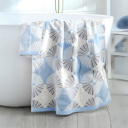 Dahlia Blossom Baumwollbadetuch