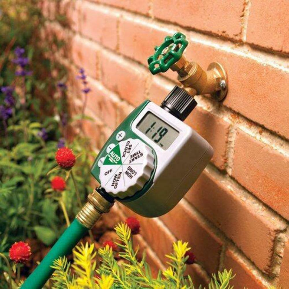 Digitale Bewässerungssteuerung für Garten – Automatischer Wasserhahn-Timer mit LCD-Display