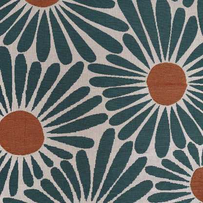 Florale Gänseblümchen Gewebte Wurfdecke