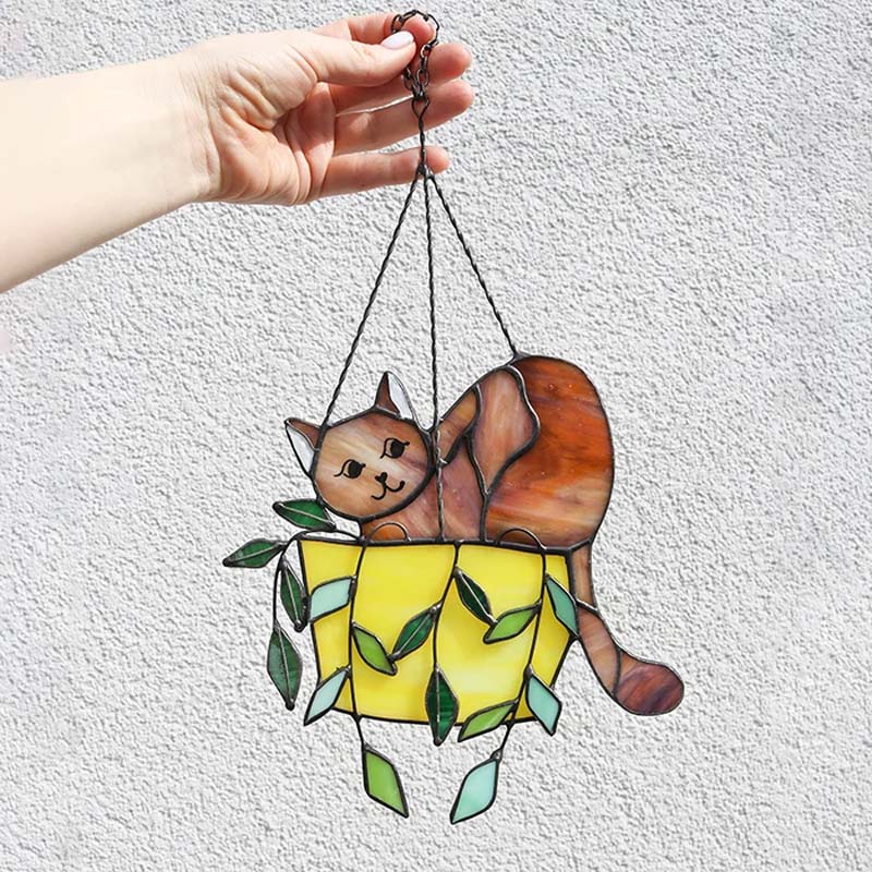 Garduru „Katze im Blumentopf