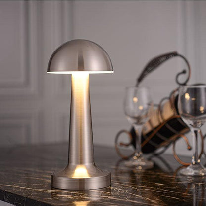 Bar Stil Retro Tischlampe - Touch Sensor Wiederaufladbare LED Lampe für Schlafzimmer