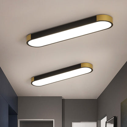 Garduru Minimalistische LED Deckenleuchte | Rechteckige Ringform | Dimmbar & Modernes Design