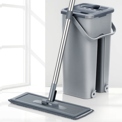 SuperMop™ Flachmopp & Eimer-Set | 50% Rabatt