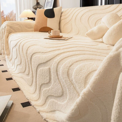 Tranquil Loom Plüsch Sofabezug