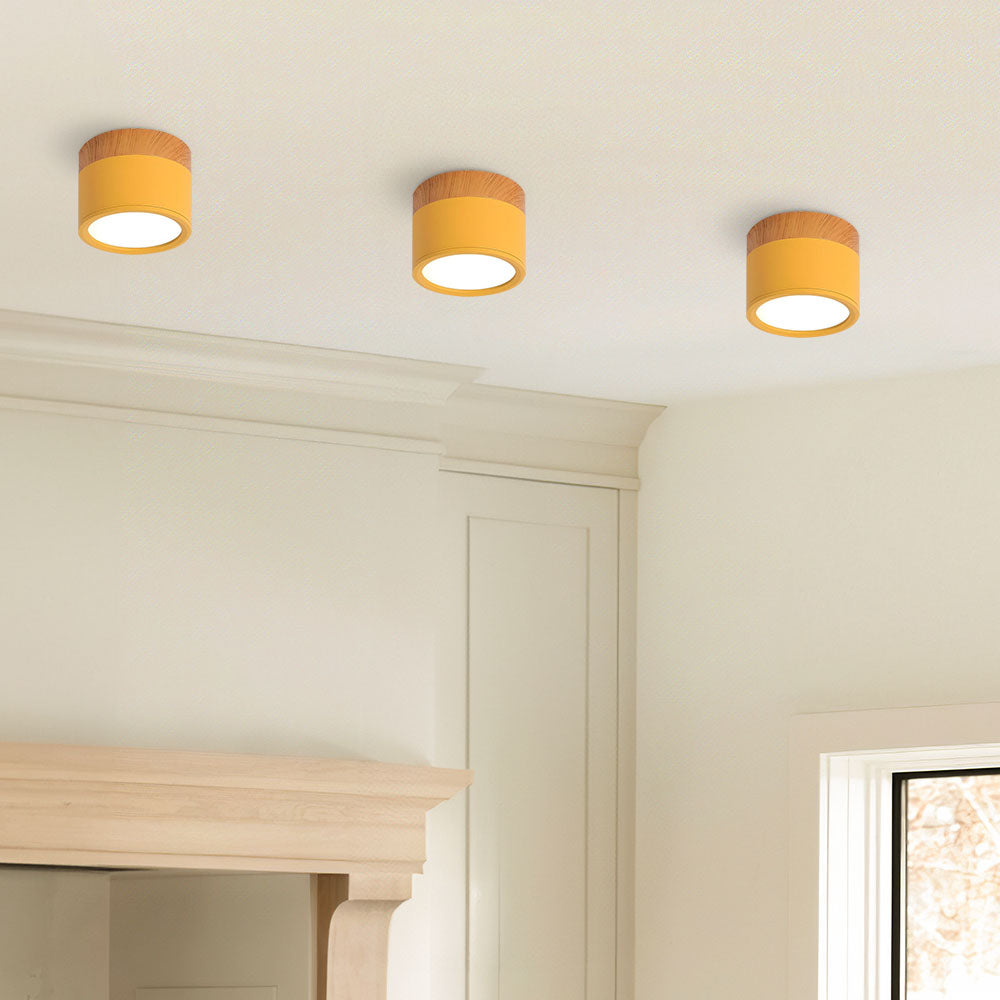LED-Deckenleuchte Modern Aufputz Zylinder