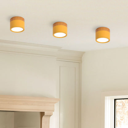 LED-Deckenleuchte Modern Aufputz Zylinder
