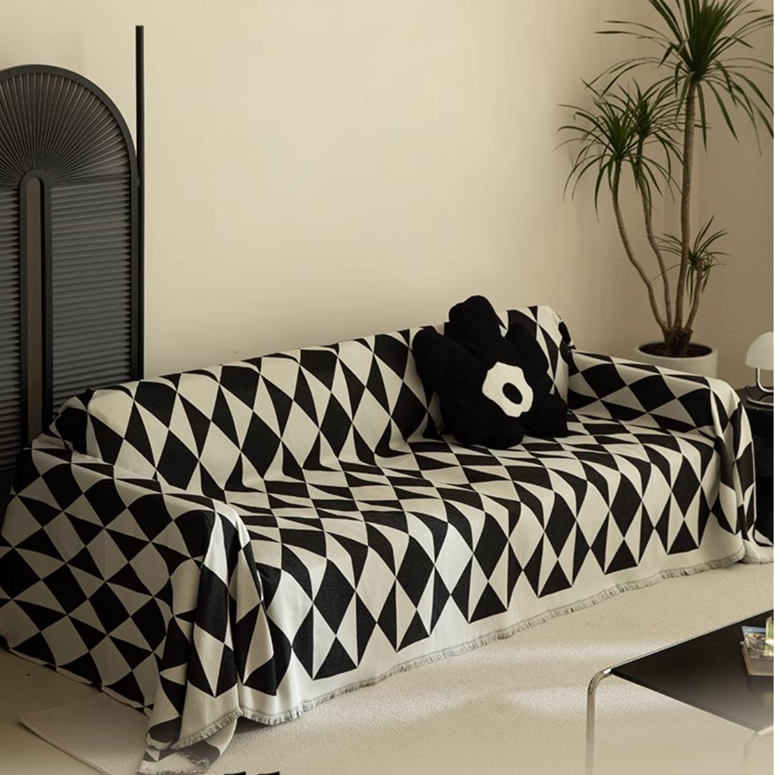 Diamanten geometrische Sofa/Couchbezug