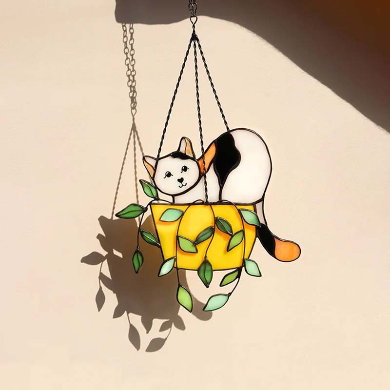 Garduru „Katze im Blumentopf