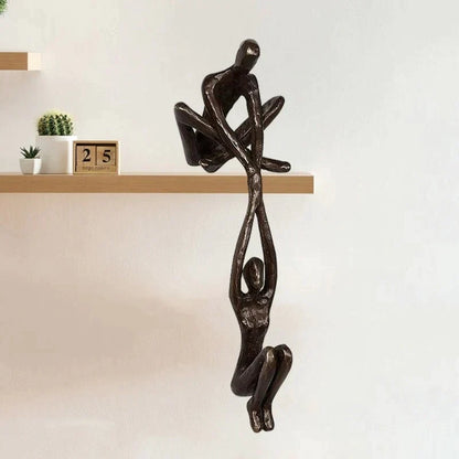 BalanceArt – Elegante Skulptur Figur für Harmonie und Liebe