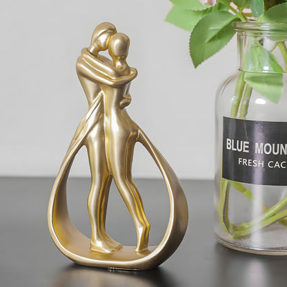 Umarmen Sie Harz Paar Skulptur