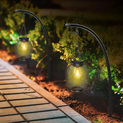 Garduru Hängeleuchte Set – Elegante Außen-LED-Lichter für Garten und Terrasse