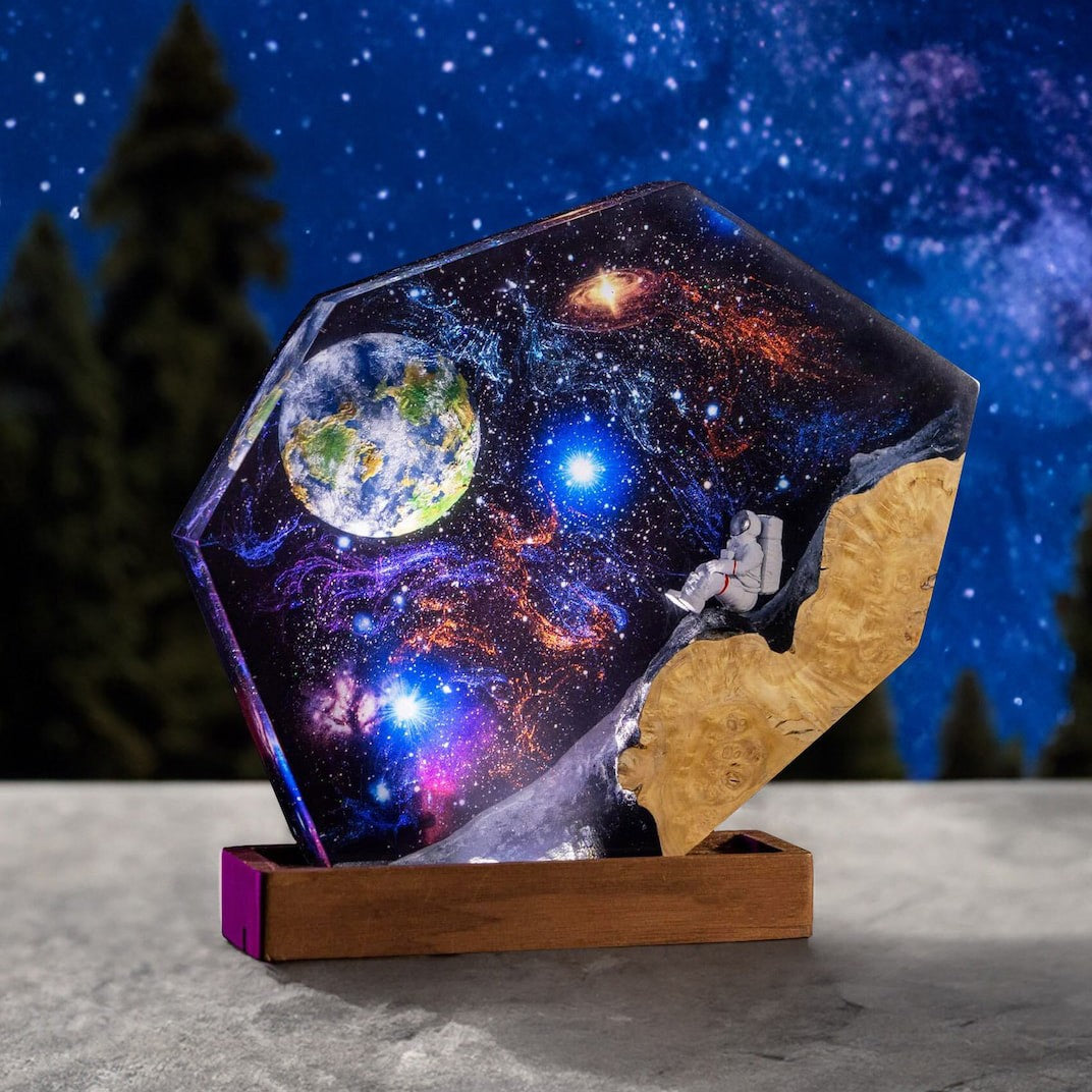 Kosmischer Voyager Epoxidlampe