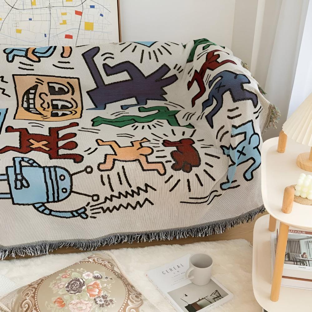 Bold Expressions Fransen Decke