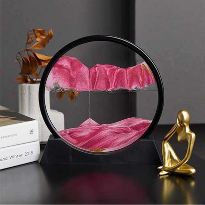 3D Sanduhr Quicksand - Dekoration mit modernem Design