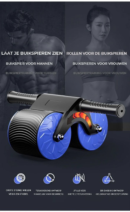 Garduru Roller Pro – Der automatische Abroller für gezieltes Bauchtraining und Six-Pack-Definition