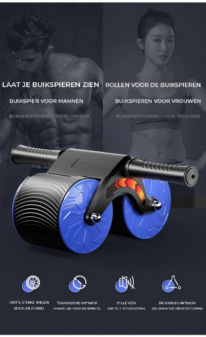 Garduru Roller Pro – Der automatische Abroller für gezieltes Bauchtraining und Six-Pack-Definition