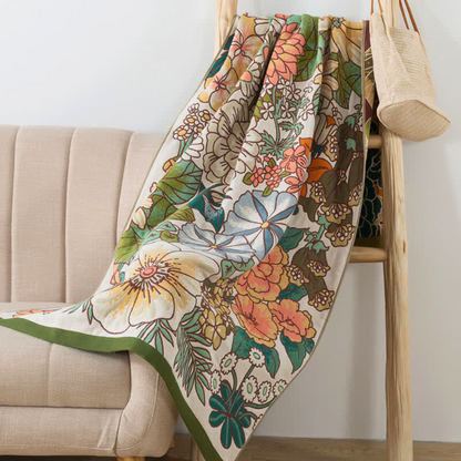 Baumwollene Floral Bade Strandtuch