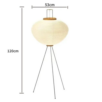 ZenAura™ Japanische Reispapier-Lampe | Tisch- und Stehlampe | Elegantes Design für Zuhause